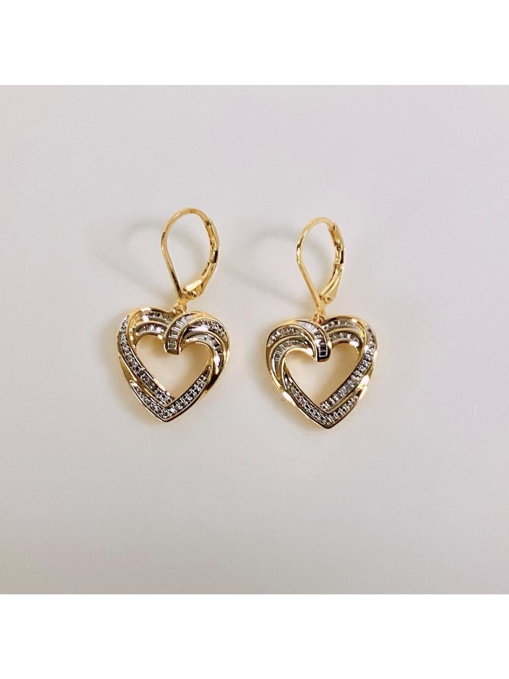 Unique Designs Heart Earrings